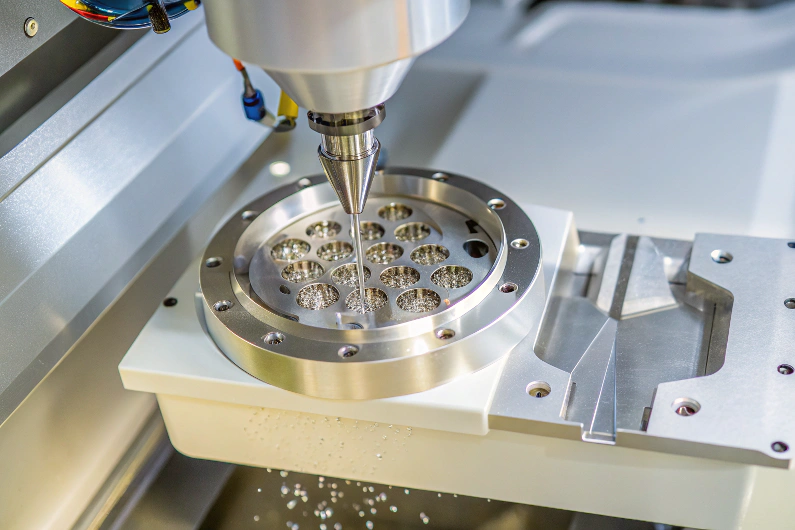 High-precision CNC machine Drilling Titanium Part