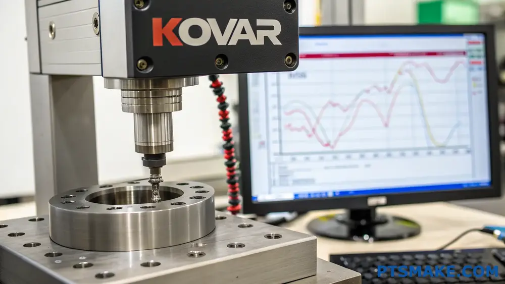 CNC-Maschine zur präzisen Bearbeitung von Titanbauteilen für die Luft- und Raumfahrt mit fortschrittlichen Zerspanungstechniken