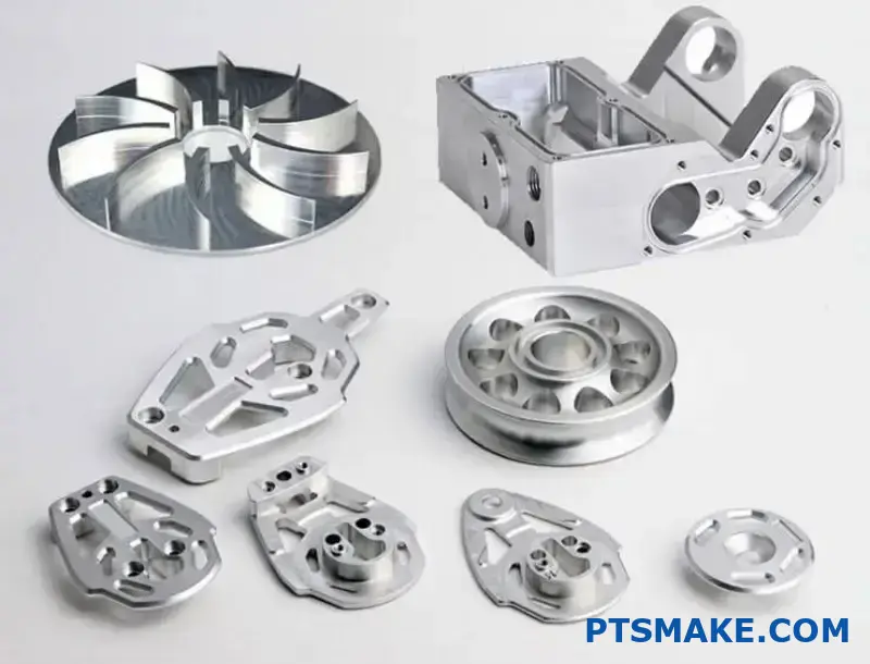 Diverses pièces usinées de précision présentant différents niveaux de complexité pour la fabrication à commande numérique - comparaison de l'analyse des coûts en Chine