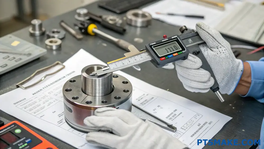 Blaue eloxierte Aluminiumhalterung für die Luft- und Raumfahrt, die präzise CNC-Fertigungsstandards und Qualitätskontrollprozesse vorstellt