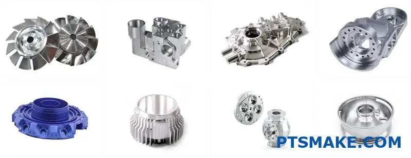 قطع معدنية متنوعة عالية الجودة مشكّلة آليًا باستخدام الحاسب الآلي للتطبيقات الصناعية