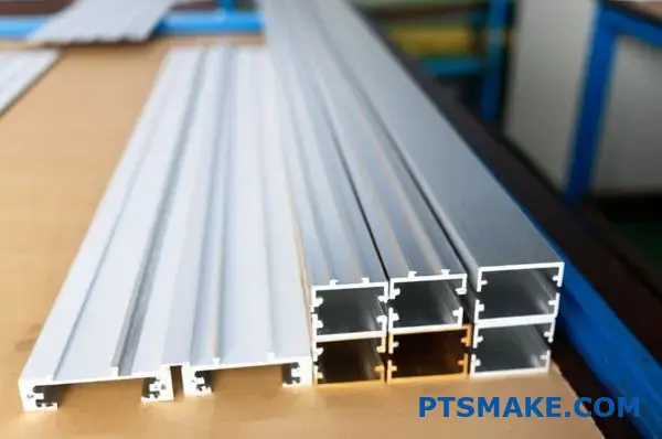 High-quality custom aluminum profiles with complex shapes for precision engineering