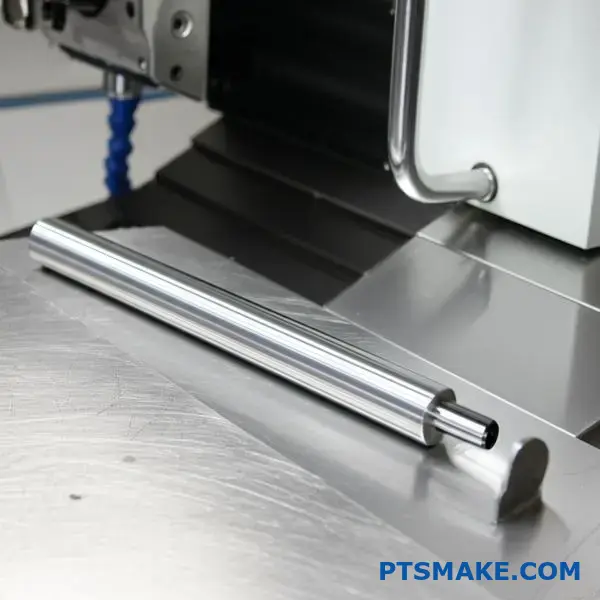 Precisionsbearbetat långt metallstift med avancerad schweizisk cnc-svarvningsteknik