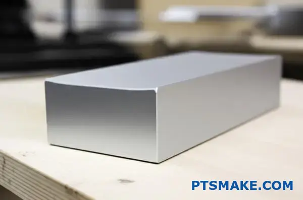 Obdĺžnikový eloxovaný hliníkový diel s ochrannou oxidovou vrstvou