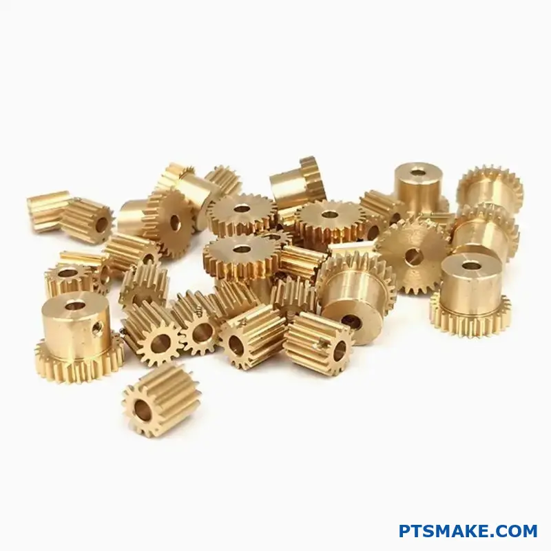 bronze cylindrical gear made from C83600 alloy as substitute for C84400