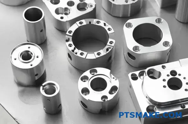 Komponenty aluminiowe obrabiane CNC