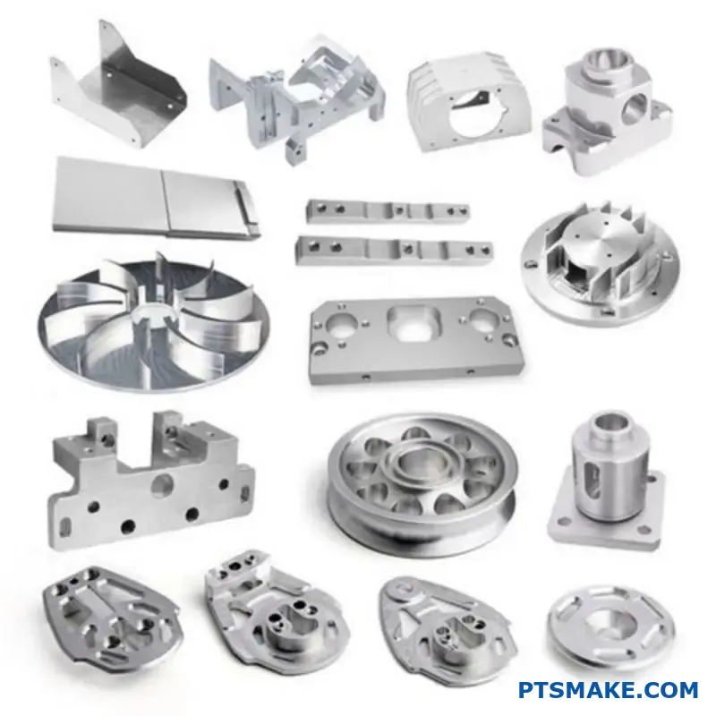 Assorted High-Precision CNC Machined Parts