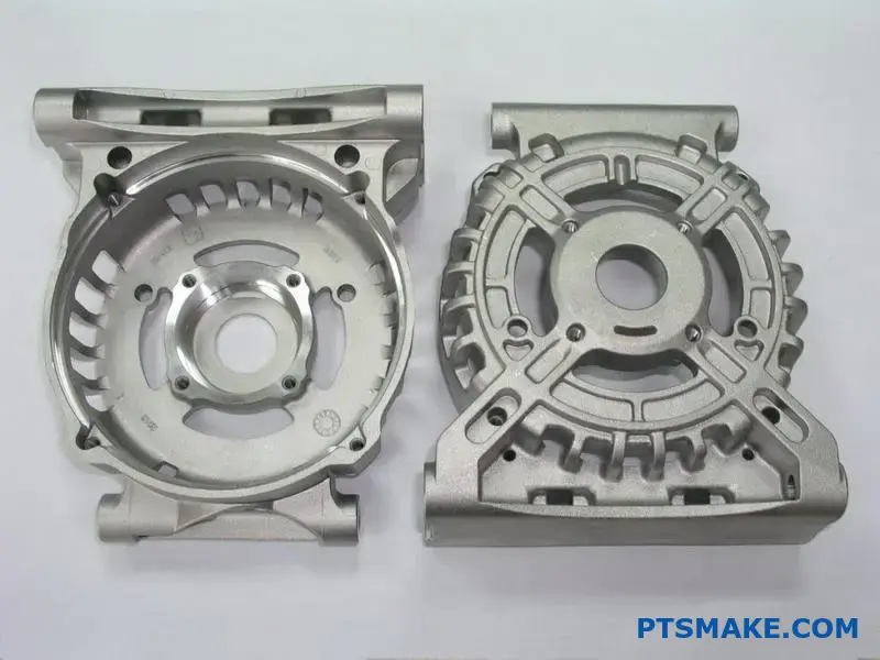 Matowo wykończony aluminiowy wspornik obrabiany CNC z powierzchnią piaskowaną do zastosowań motoryzacyjnych