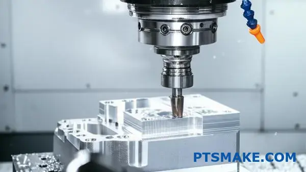Fresadora CNC de precisão para maquinação de componentes de alumínio com excelente acabamento superficial e tolerâncias apertadas