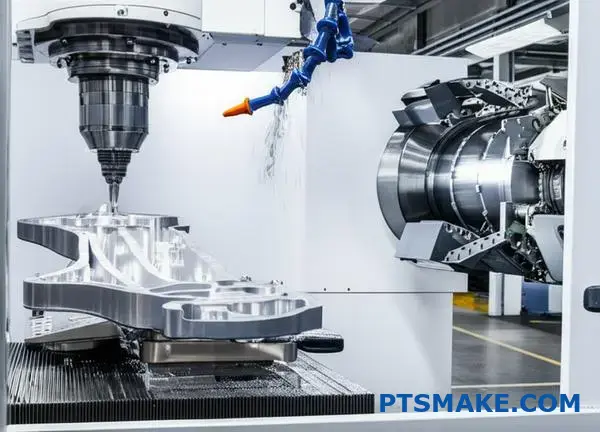 Maßgeschneidertes CNC-Präzisionsbearbeitungsverfahren zur Herstellung leichter Titanbauteile für die Luft- und Raumfahrt für fortschrittliche Fertigungsanwendungen
