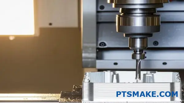 Professionell CNC-fräsutrustning för precisionsbearbetning av aluminiumkomponenter för precisionstillverkning