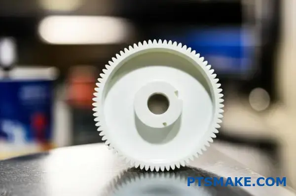 Nylongear af høj kvalitet med CNC-bearbejdningspræcision og slidstyrke til industrielle anvendelser