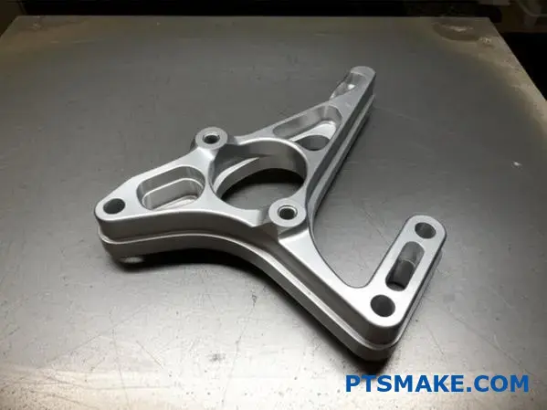 Precyzyjnie obrabiany CNC aluminiowy wspornik o złożonej geometrii i cienkich ściankach do zaawansowanych zastosowań produkcyjnych