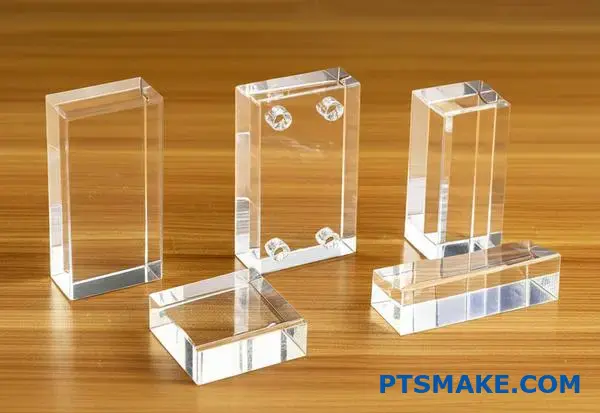 Hochwertige transparente Acrylteile mit perfekter Oberflächengüte durch präzise CNC-Bearbeitung und Nachbearbeitung