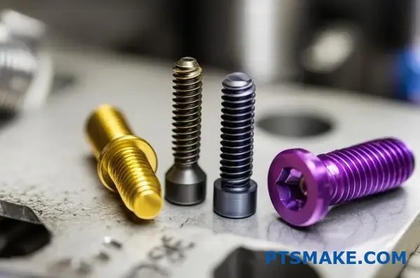 Præcisionskonstruerede skruer med specialiserede overfladebelægninger, herunder titaniumnitrid og diamantlignende kulstof, til forbedret cnc-bearbejdning