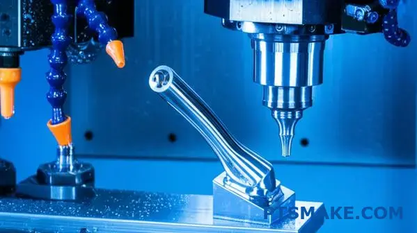 Præcisions-CNC-bearbejdning af hofteimplantat af titanium viser fremstillingsprocessen for medicinsk udstyr