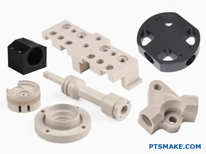 Various Precision CNC Machined and Injection Molded Parts