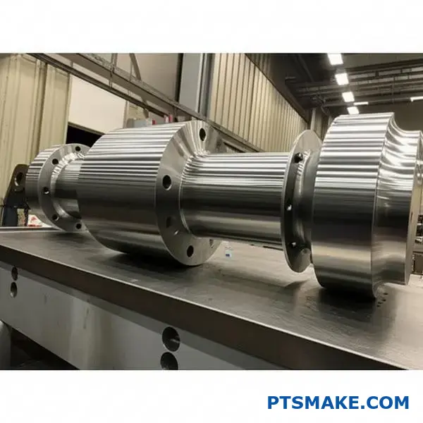 Precyzyjnie obrobiona stalowa oś kolejowa zaprojektowana z myślą o trwałości i odporności na zmęczenie w zastosowaniach towarowych