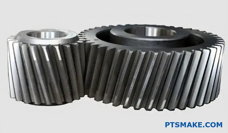 Two High-Precision CNC Machined Gears