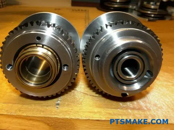 مقارنة بين مجموعات التروس التباطؤ ذات المحامل الدورية ومجموعات التروس التباطؤ ذات المحامل الأسطوانية التي تُظهر تقنيات المحامل المختلفة للأنظمة الميكانيكية