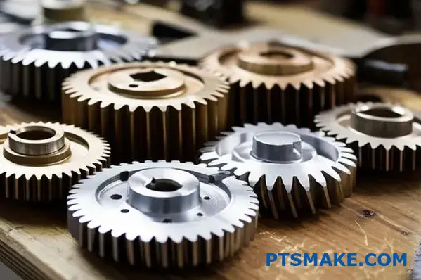 عرض مختلف عجلات التروس الدقيقة ومكونات المحرك الدقيقة للتحليل الأمثل والتقييم الهندسي