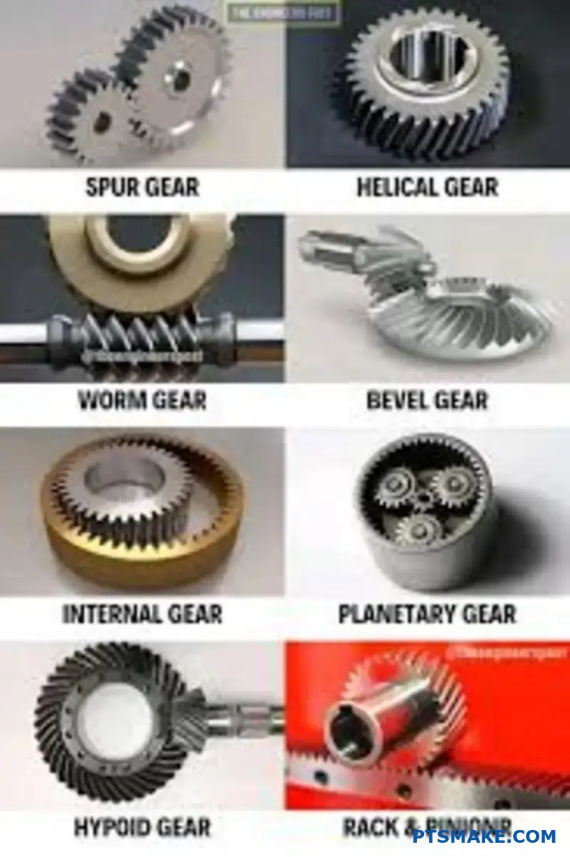 تروس تباطؤ مختلفة تعرض تصميمات وظيفية مختلفة لتطبيقات الشد والتخميد والنقل في الأنظمة الميكانيكية