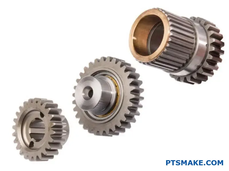 ترس تباطؤ دقيق التصنيع آلياً مع ملف تعريف أسنان مفصل لأنظمة نقل الطاقة