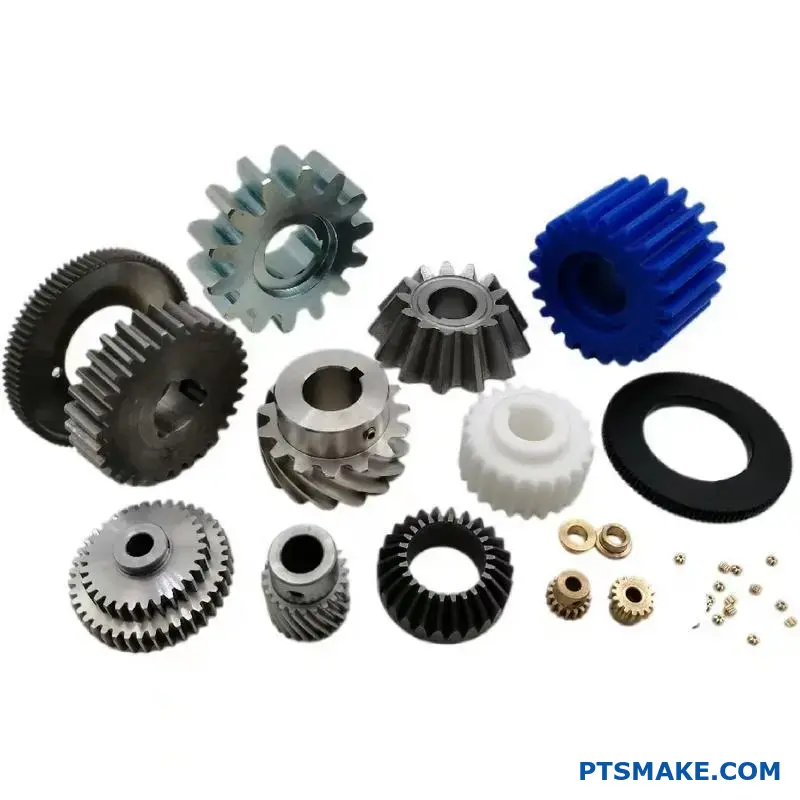 Gears Of Different Material Types