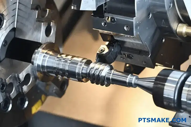 Teknisk design av snäckväxelaxel med precisionsbearbetning och gängade komponenter för mekaniska transmissionssystem