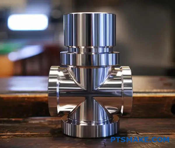 هيكل صمام من الفولاذ المقاوم للصدأ عالي الدقة مع تشطيب سطحي فائق النعومة من خلال عملية الصب الاستثماري