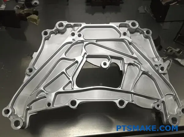 High-quality aluminum die cast automotive bracket showcasing excellent surface finish and dimensional precision