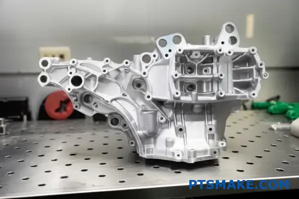 دعامة السيارات الدقيقة المصنوعة من الألومنيوم والمصنوعة من الألومنيوم والتي تعرض كفاءة الصب بالقالب وتحسين التكلفة في عملية التصنيع