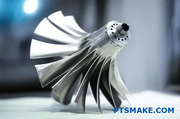 Hoogwaardig turbineblad demonstreert precisiegiettechnologie voor ruimtevaarttoepassingen met complex ontwerp voor interne koeling