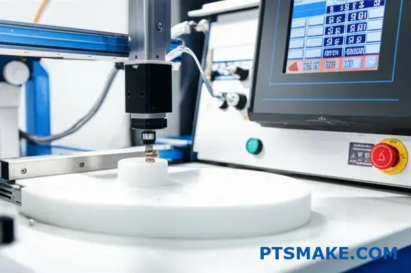 Ultraljudssvetsmaskin för plast som exakt sammanfogar delar till medicintekniska produkter med parameterövervakning i realtid för kvalitetskontroll