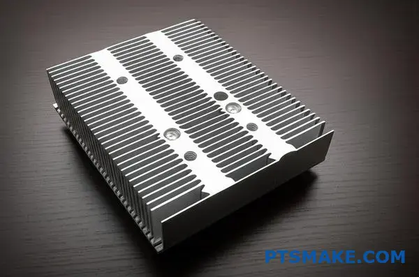 優れた熱管理と冷却効率を実現する、強化されたフィン設計の最新アルミニウム・ヒートシンク