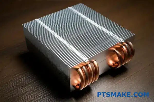 Profesjonalny system chłodzenia z rurkami miedzianymi i aluminiowymi żeberkami do zastosowań związanych z zarządzaniem ciepłem