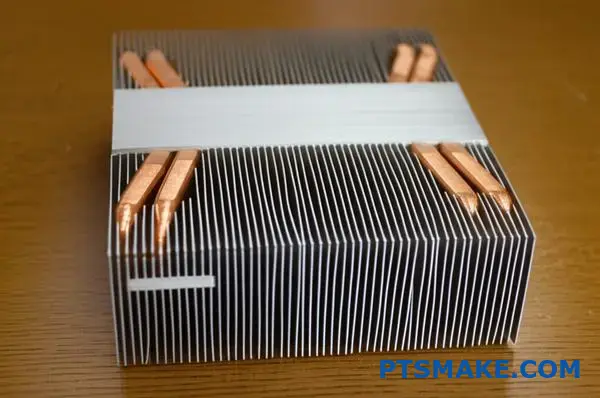 Profesjonalny radiator z miedzianymi rurkami cieplnymi i aluminiowymi żebrami do zarządzania ciepłem