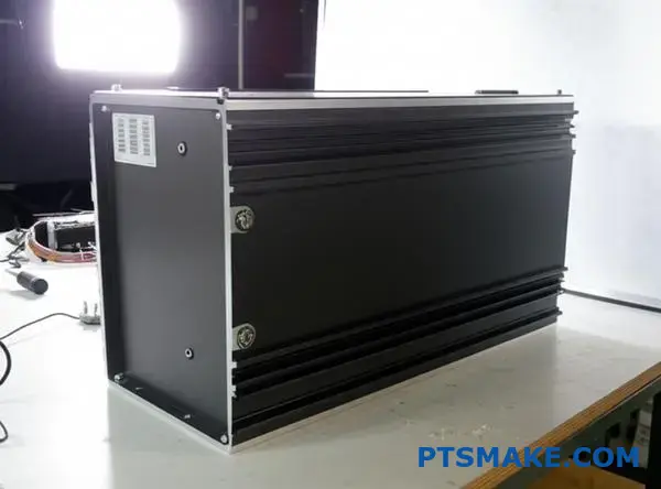 Industriellt vattentätt hölje för elektroniska komponenter som kräver lösningar för termisk hantering