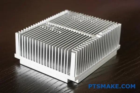 Kylfläns med hög densitet och ultrafina parallella kylflänsar för förbättrad termisk hantering