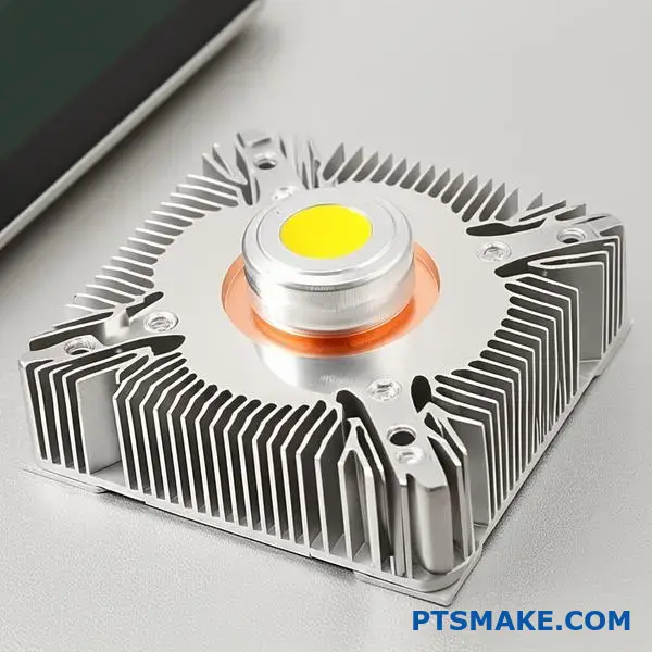 Vysoko výkonný chladič LED so zlepšenými možnosťami tepelného manažmentu pre moderné osvetľovacie aplikácie
