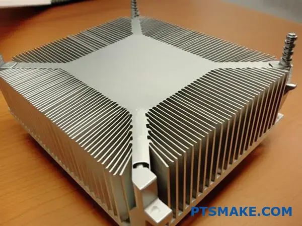 Strieborné hliníkové zariadenie na rozptyl tepla s vertikálnymi chladiacimi rebrami pre elektronické aplikácie riadenia tepla