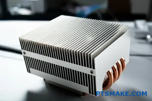 Sofistikovaný komponent tepelného manažmentu s pokročilými rebrami na odvod tepla a chladiacimi prvkami pre aplikácie s vysokým výkonom