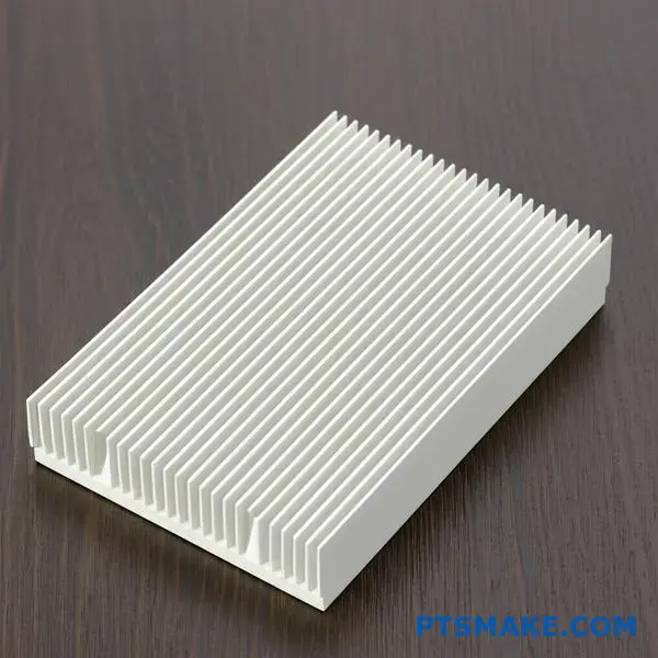 Modern ceramic thermal dissipator with fins for electronic cooling applications and heat management