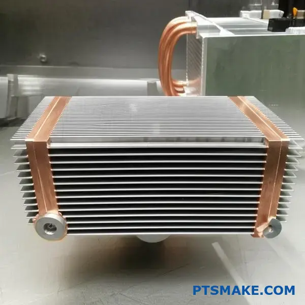 High thermal conductivity copper and aluminum heat sink materials for thermoelectric cooling applications