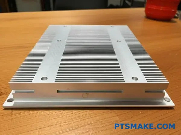 مبدد حرارة كبير مزود بزعانف ألومنيوم متعددة لتطبيقات إدارة الحرارة وتبديد الحرارة