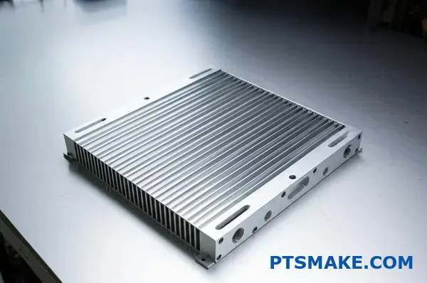 Aluminum cold plate with internal cooling channels for liquid cooling thermal management applications
