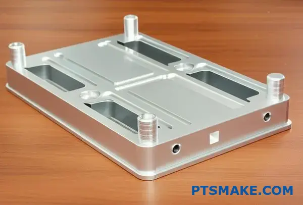 Прецизионно обработанная алюминиевая охлаждающая пластина с каналами терморегулирования для высокопроизводительных электронных устройств