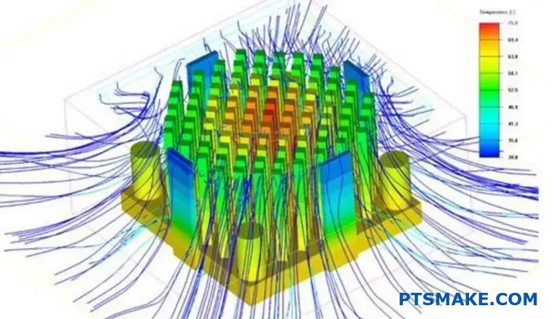 Advanced thermal management component made from metal matrix composite material for electronic cooling applications