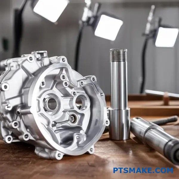 Professional clear anodized aluminum parts showcasing enhanced surface protection and metallic finish quality