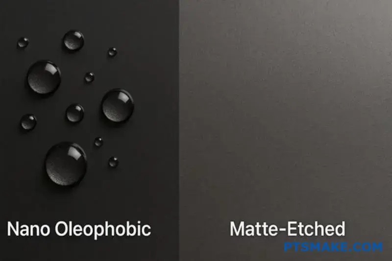 Matte Anti-Fingerprint Surface